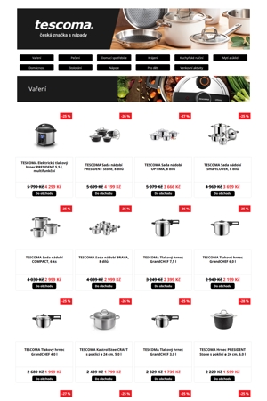leták Tescoma