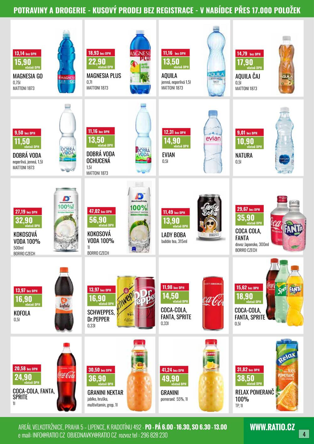 Ratio od 1.4. do 30.4.2026