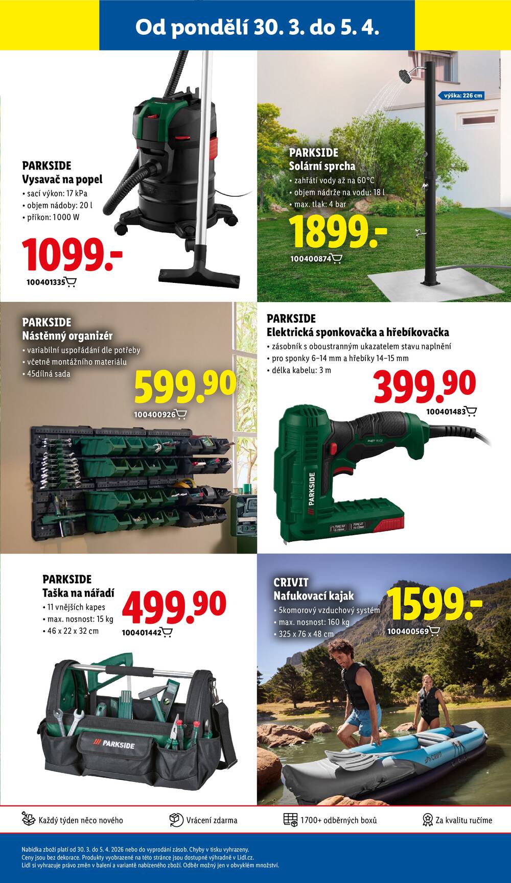 Leták Lidl - Lidl Spotřební zboží 30.3. - 5.4. - strana 17