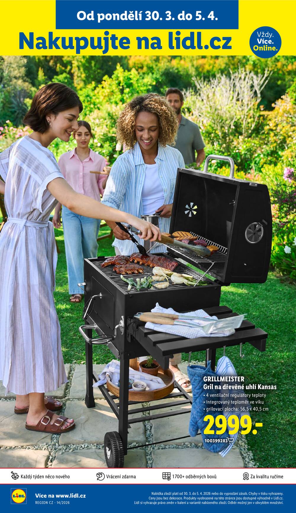 Lidl Čtvrtek od 2.4. do 5.4.2026