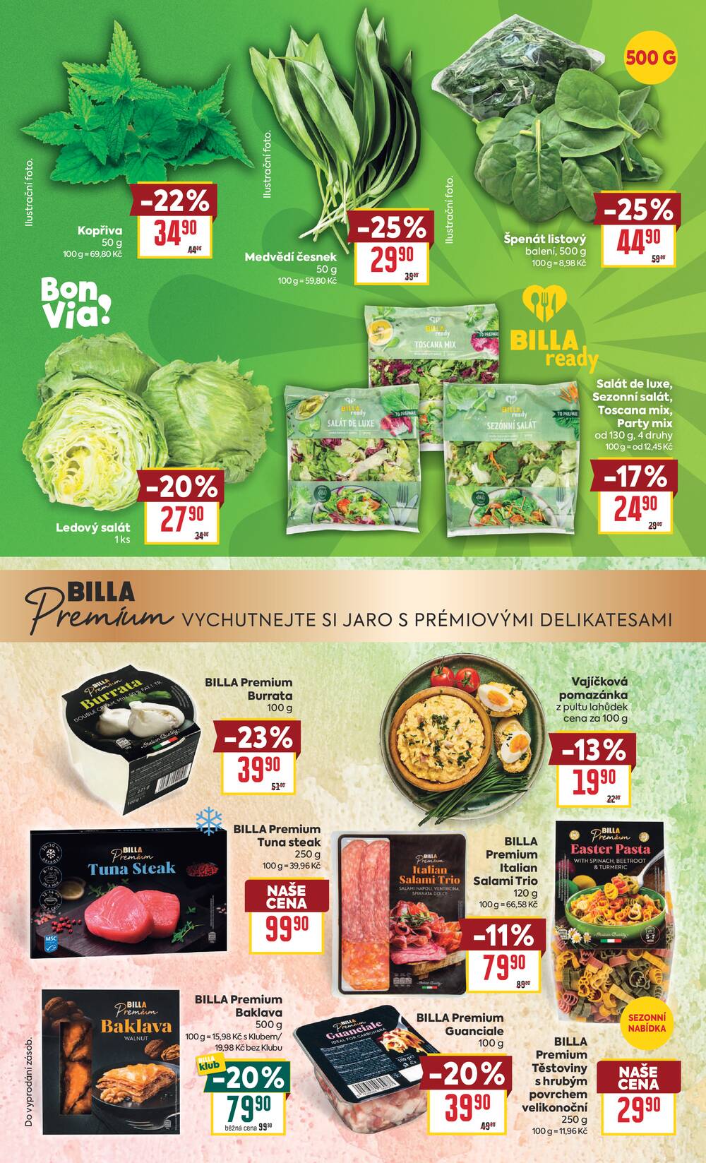 BILLA od 1.4. do 7.4.2026