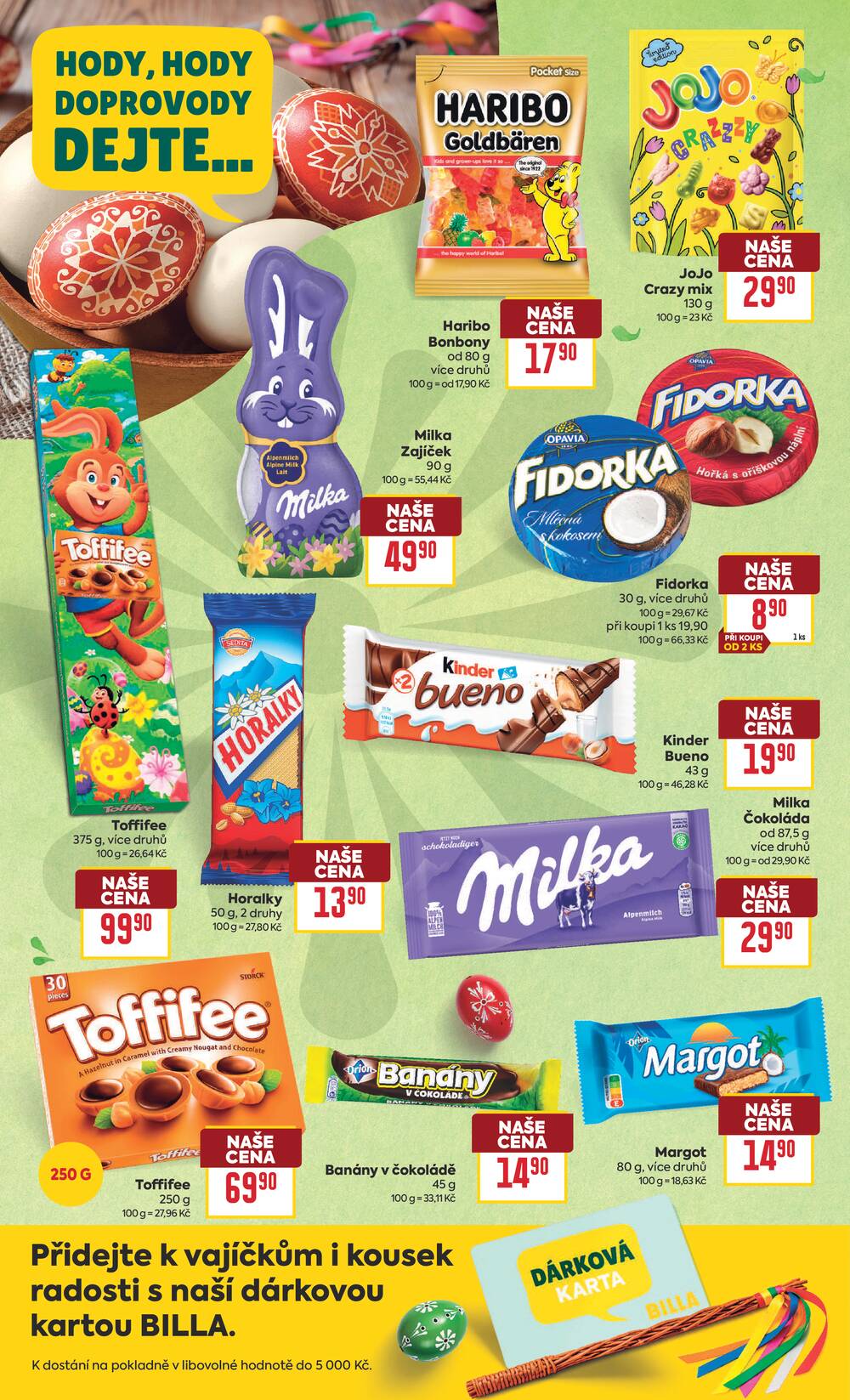 BILLA od 1.4. do 7.4.2026