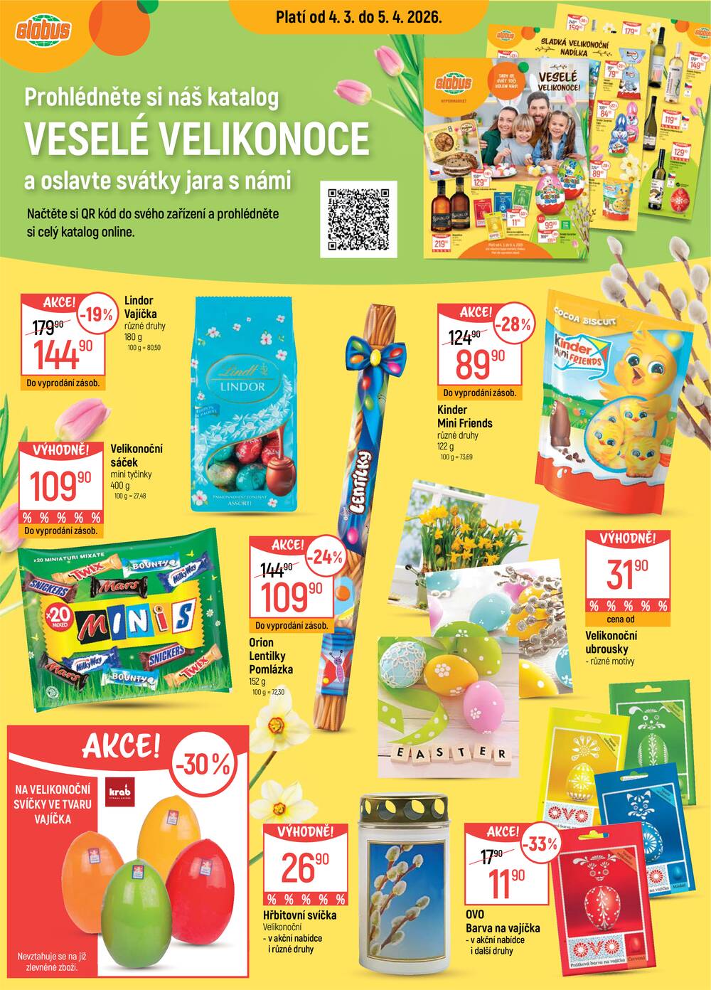 Akční leták Globus 1.4. - 7.4.2026 - Globus Praha - Zličín