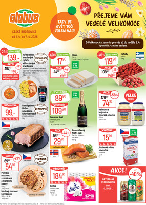 leták Globus
