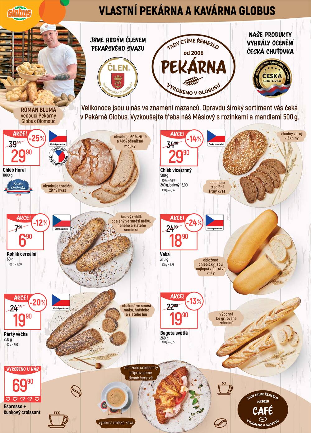 Akční leták Globus 1.4. - 7.4.2026 - Globus Olomouc
