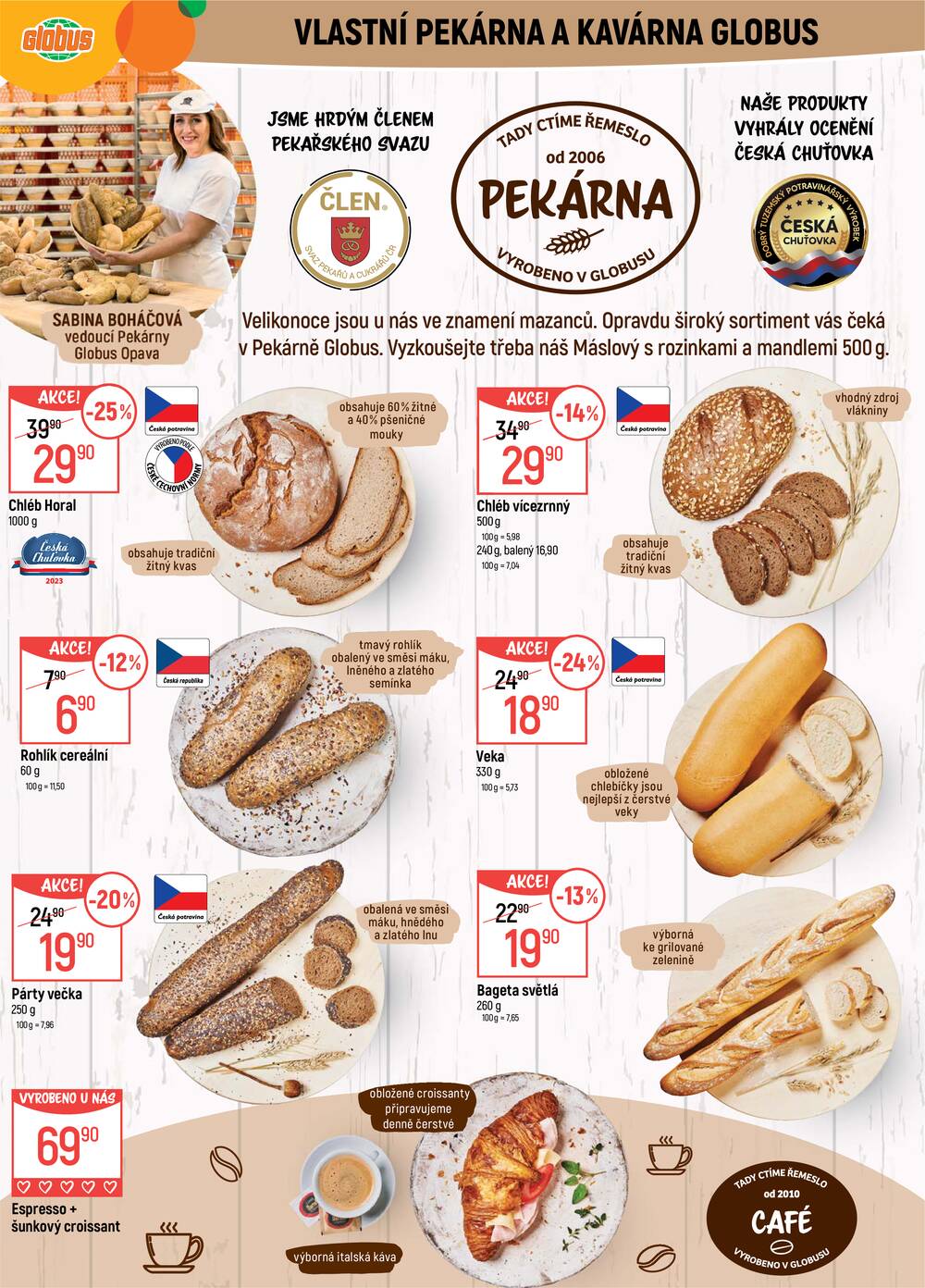 Akční leták Globus 1.4. - 7.4.2026 - Globus Opava