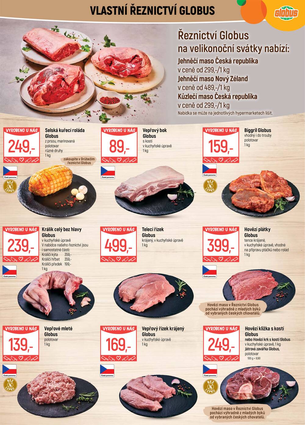 Akční leták Globus 1.4. - 7.4.2026 - Globus Pardubice