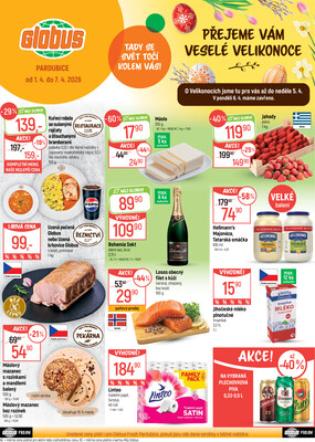 leták Globus