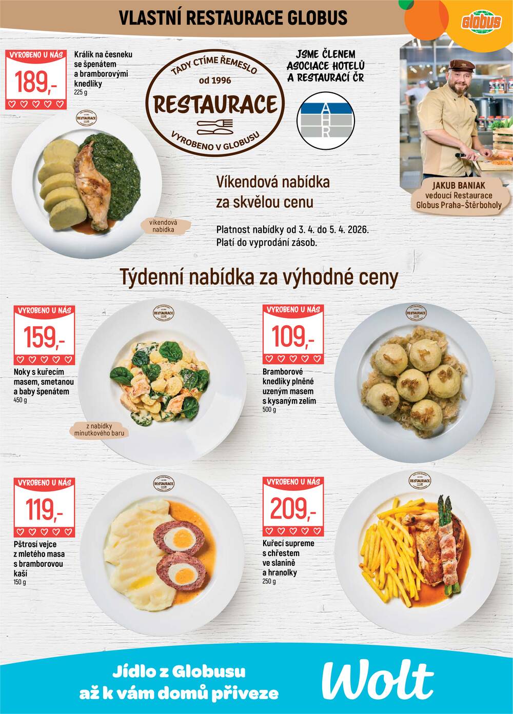 Leták Globus - Akční leták Globus 1.4. - 7.4.2026 - Globus Praha - Štěrboholy - strana 6