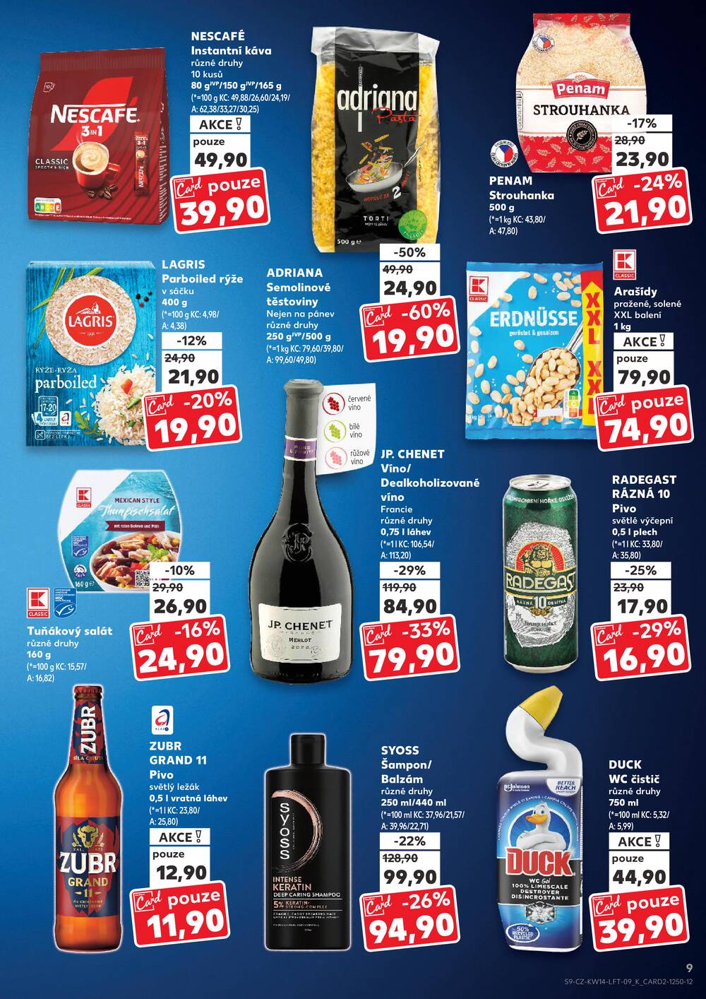 Leták Kaufland - Kaufland 1.4. - 7.4. - Kaufland - Domažlice - strana 9