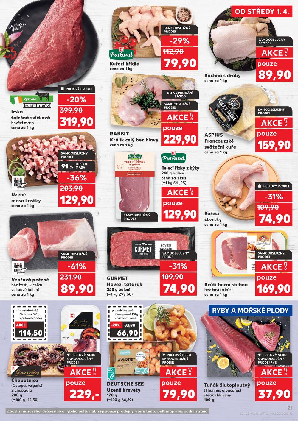 Kaufland 1.4. - 7.4. - Kaufland - Bohumín