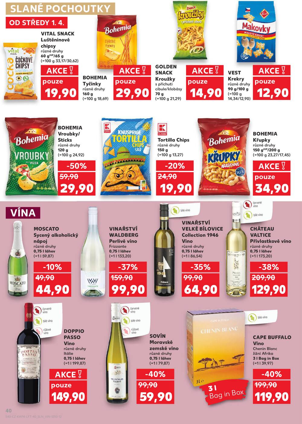 Kaufland 1.4. - 7.4. - Kaufland - Bohumín