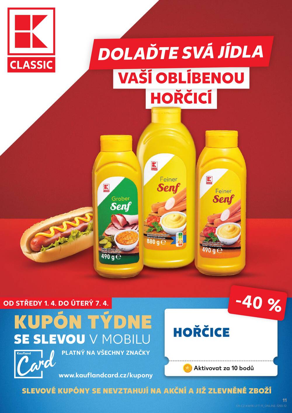 Leták Kaufland - Kaufland 1.4. - 7.4. - Kaufland - Ostrava - Poruba - strana 11