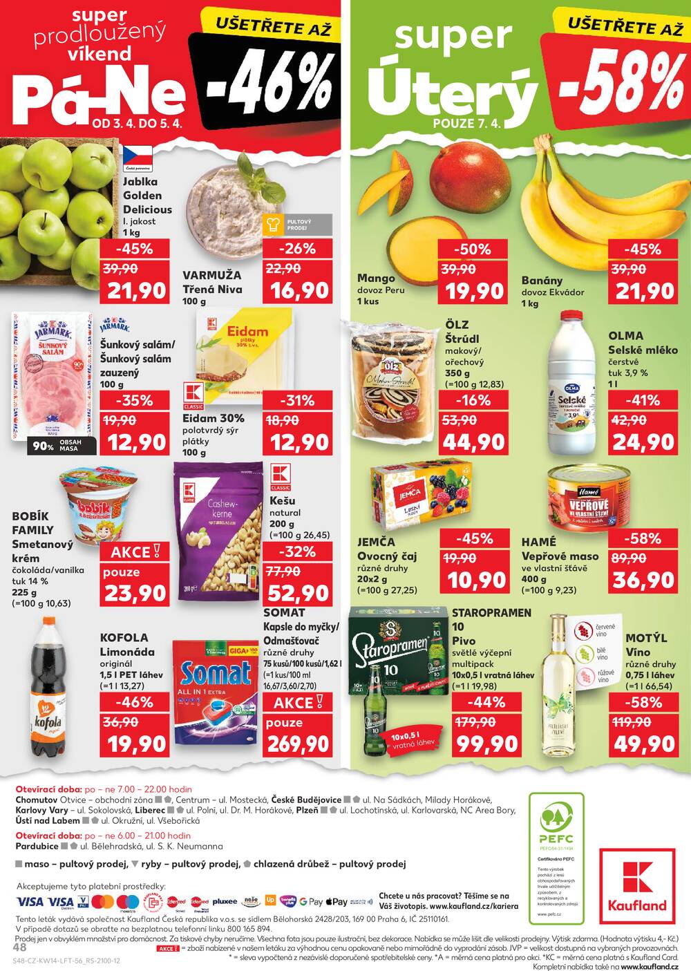 Kaufland 1.4. - 7.4. - Kaufland - České Budějovice