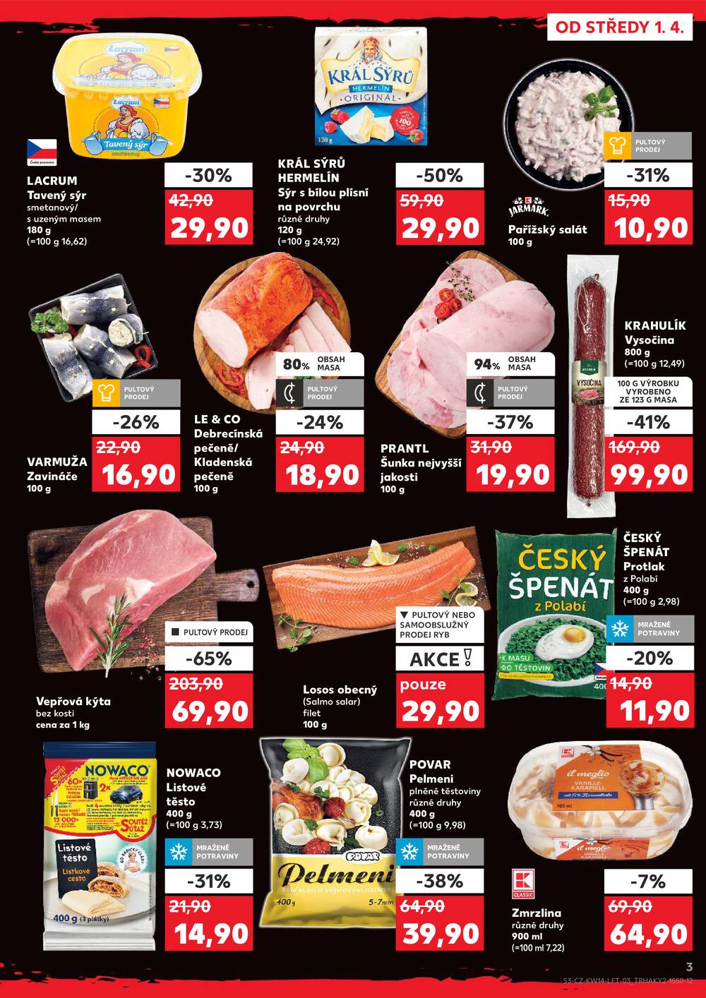 Kaufland 1.4. - 7.4. - Kaufland - Havlíčkův Brod