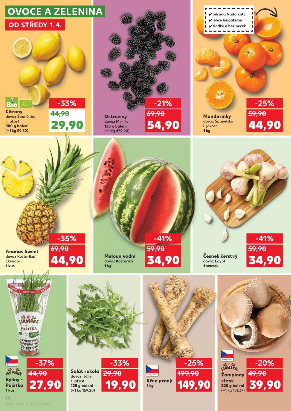 Kaufland 1.4. - 7.4. - Kaufland - Valašské Meziříčí