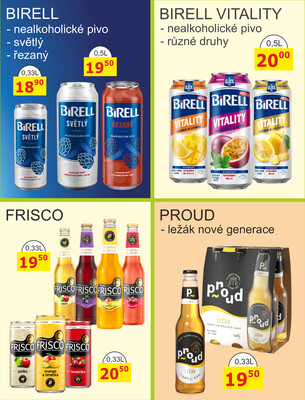 BENE Nápoje od 1.4. do 30.4.2026