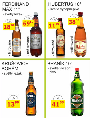 BENE Nápoje od 1.4. do 30.4.2026