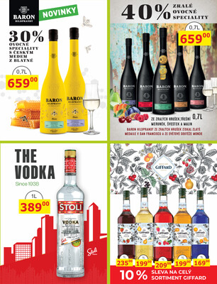 BENE Nápoje od 1.4. do 30.4.2026