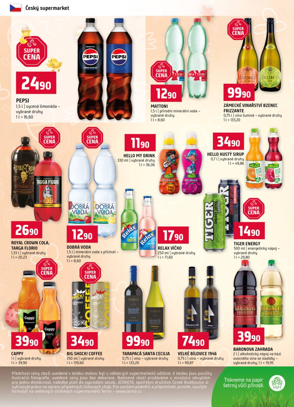 Leták Terno - Terno Český Krumlov 1.4. - 7.4. - strana 12