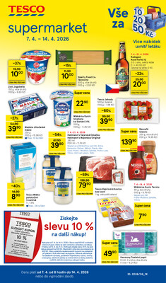 leták Tesco