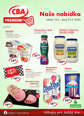 leták CBA