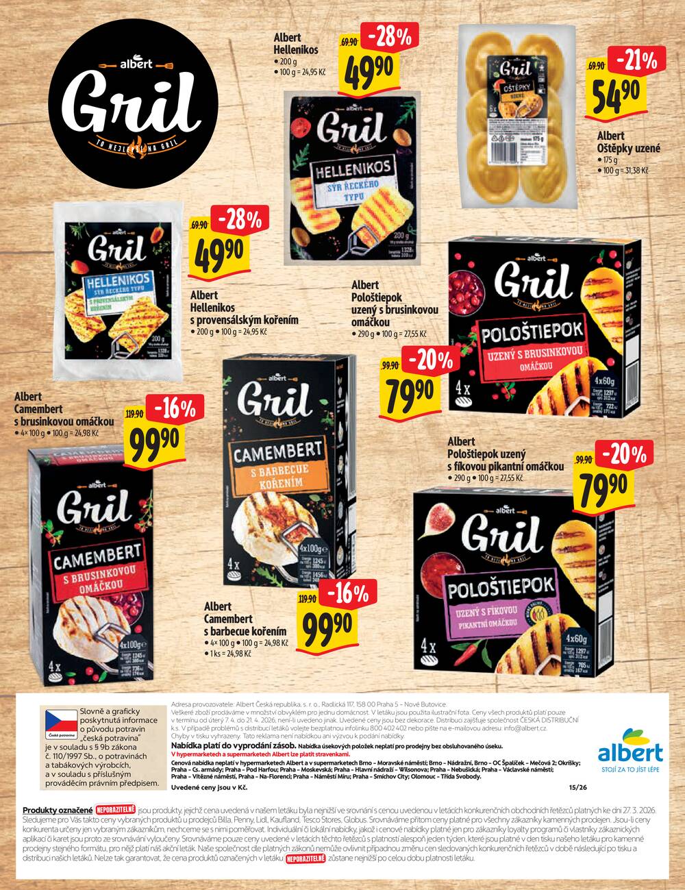 Leták Albert - Albert HYPERMARKET I SUPERMARKET od 7.4. do 21.4.2026 - strana 22