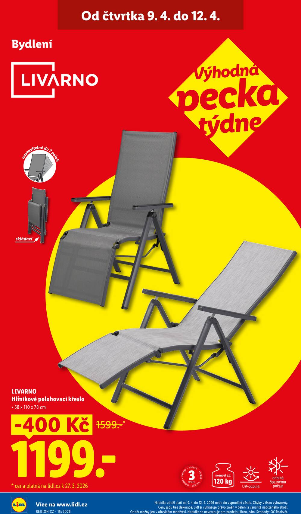 Lidl Čtvrtek od 9.4. do 12.4.2026