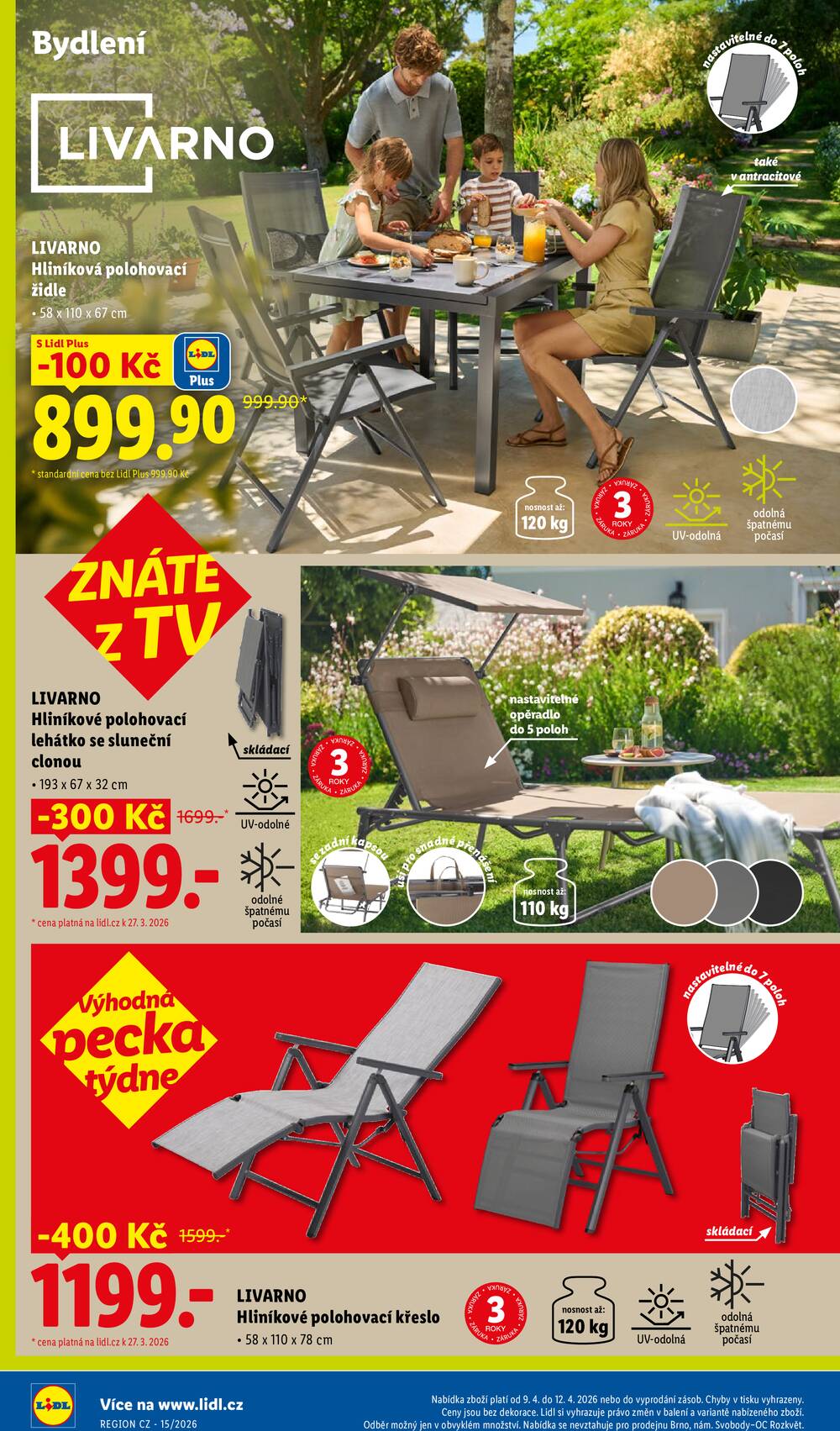 Lidl Čtvrtek od 9.4. do 12.4.2026