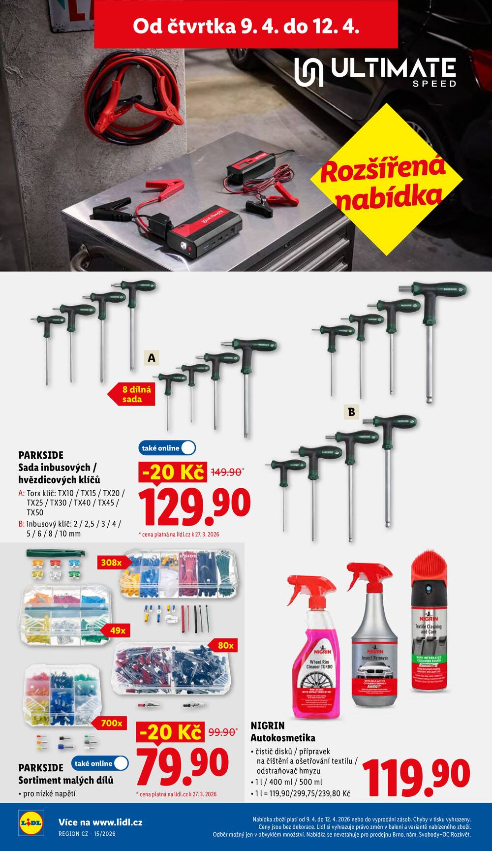 Lidl Čtvrtek od 9.4. do 12.4.2026