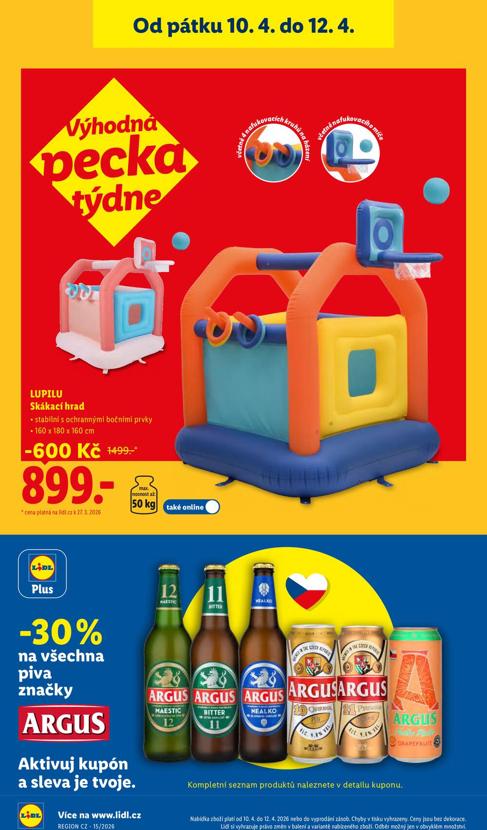 Lidl Čtvrtek od 9.4. do 12.4.2026