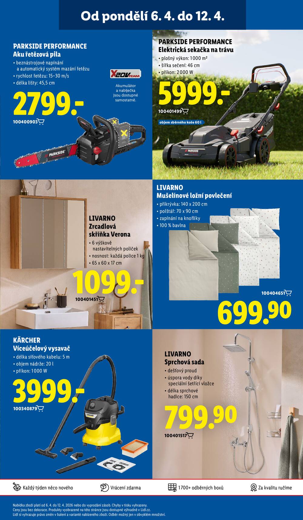 Lidl Čtvrtek od 9.4. do 12.4.2026