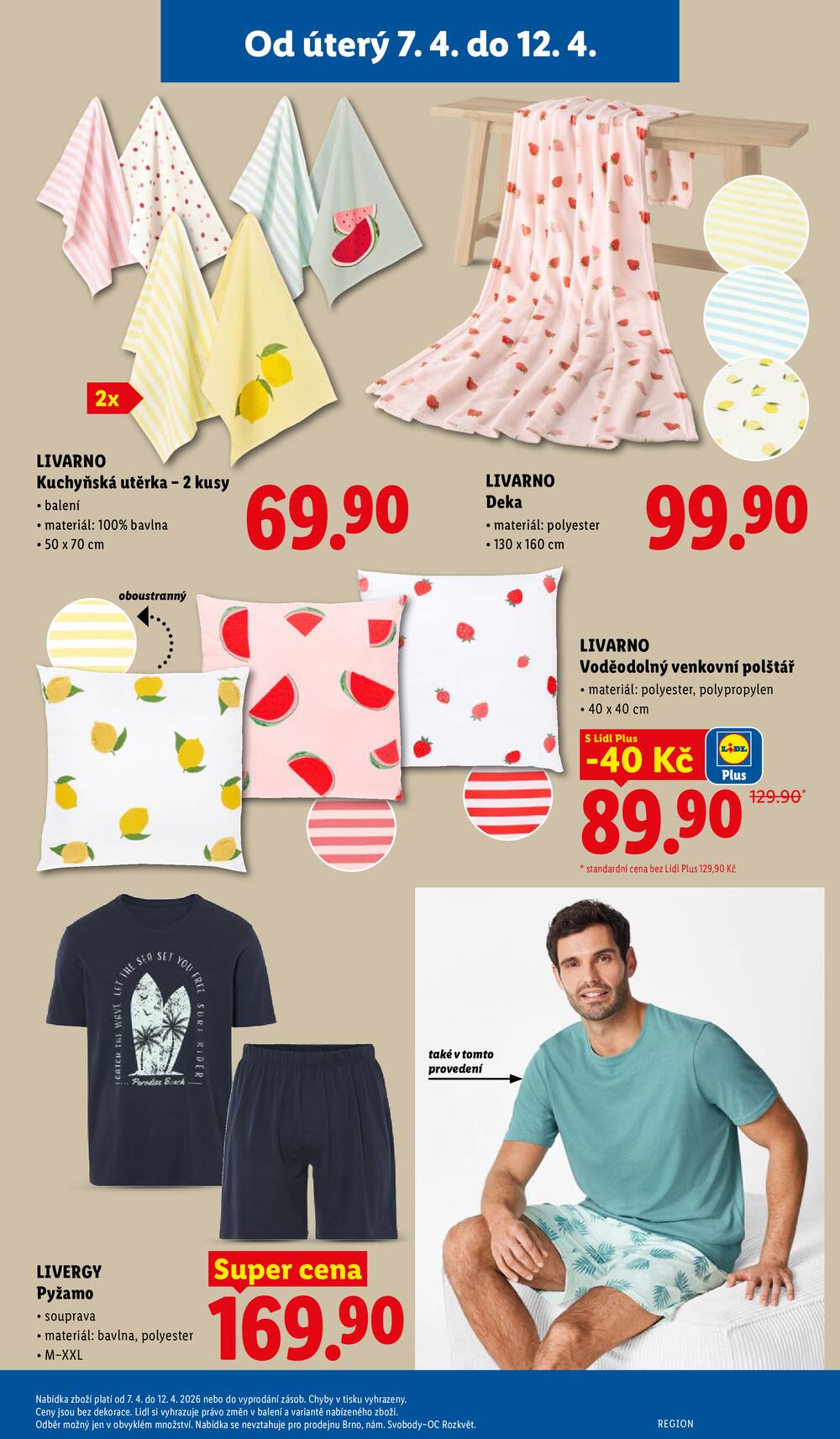 Lidl Spotřební zboží 7.4. - 12.4.