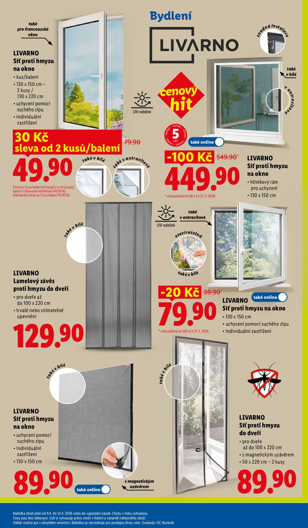 Lidl Spotřební zboží 7.4. - 12.4.