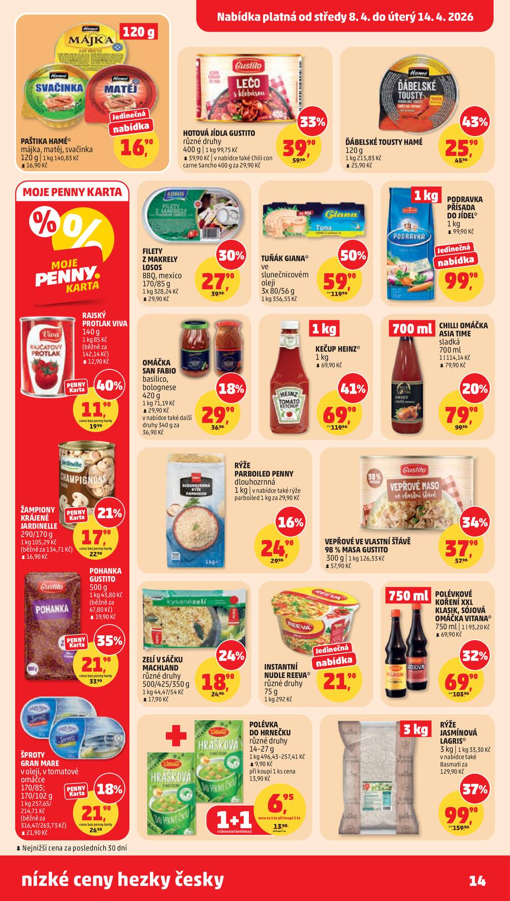 Penny Market od 8.4. do 14.4.2026