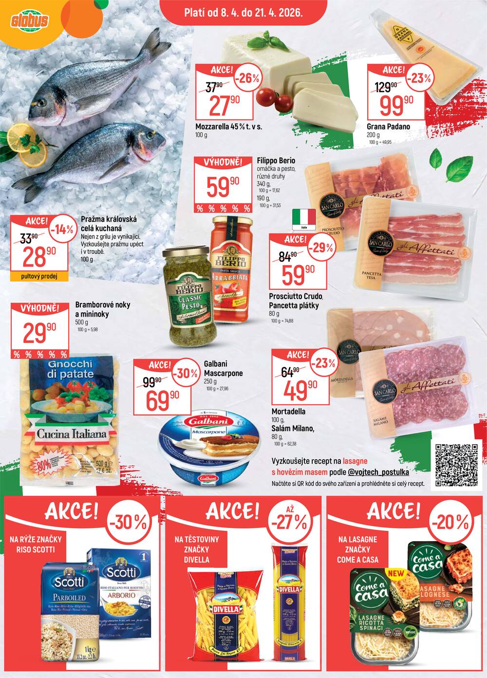 Akční leták Globus 8.4. - 21.4.2026 - Globus Havířov
