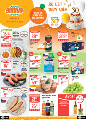 leták Globus