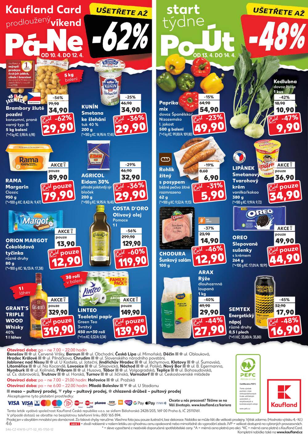 Leták Kaufland - Kaufland 8.4. - 14.4. - Kaufland - Litoměřice - strana 46