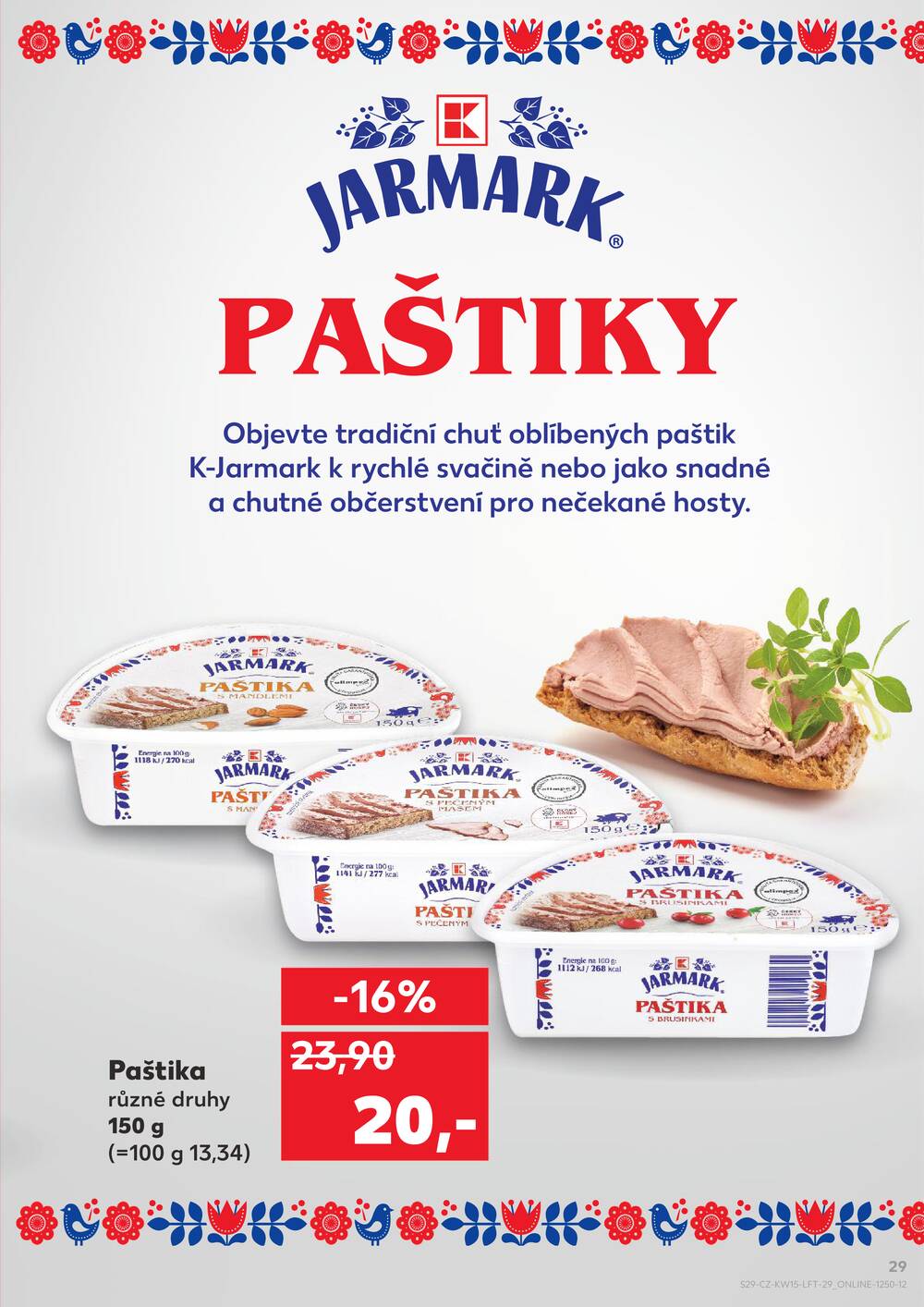 Kaufland 8.4. - 14.4. - Kaufland - Benešov