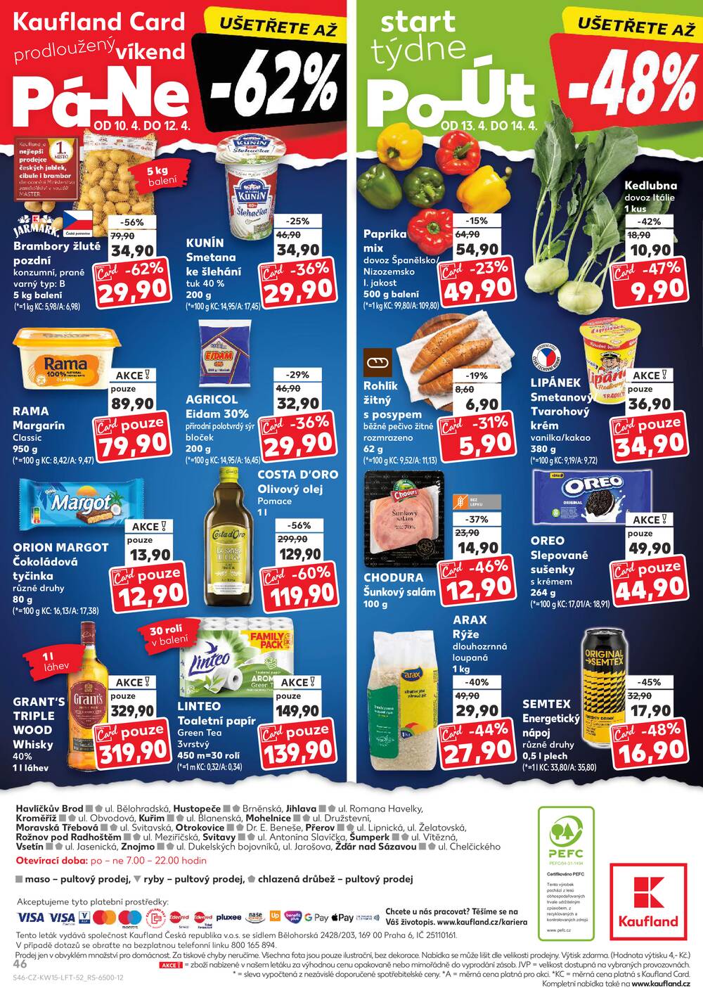 Kaufland 8.4. - 14.4. - Kaufland Přerov (Želatovská)