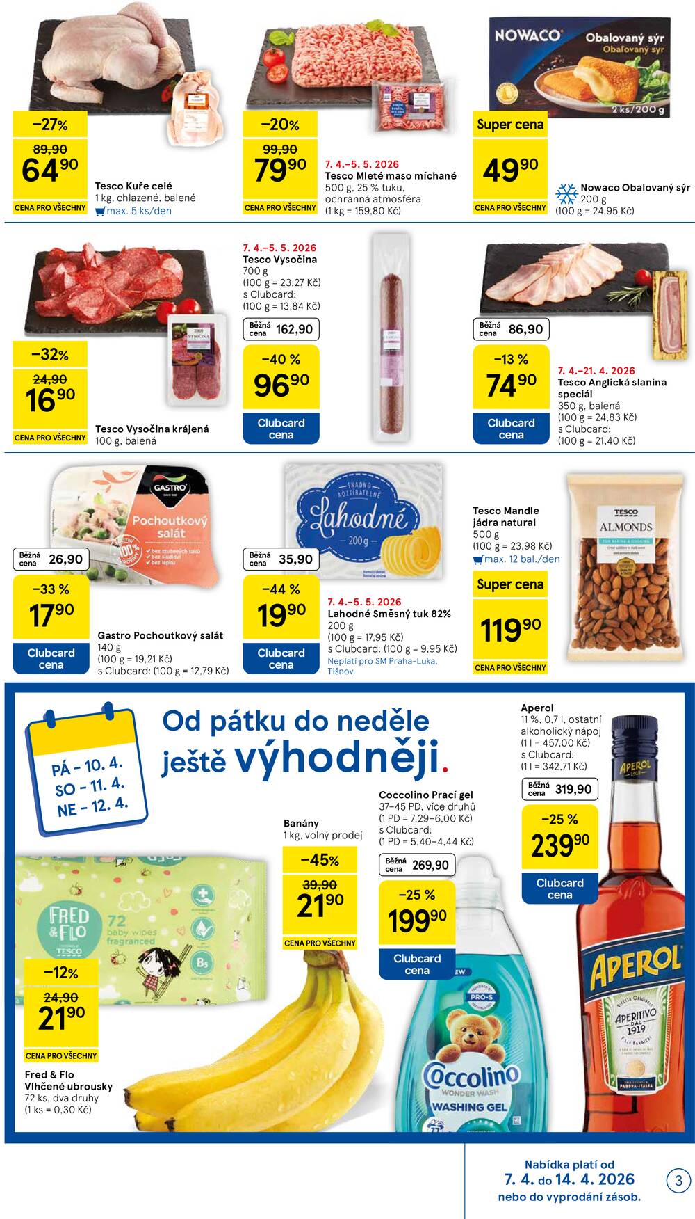 Leták Tesco - Tesco supermarkety od 7.4. do 14.4.2026 - strana 3
