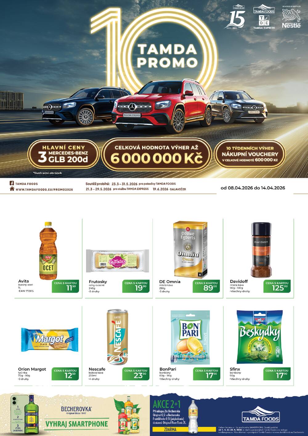 Leták Tamda Foods - Tamda Foods od 8.4. do 14.4.2026 - strana 1