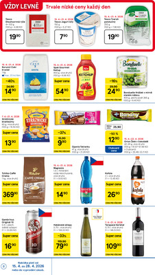 Tesco supermarkety od 15.4. do 21.4.2026