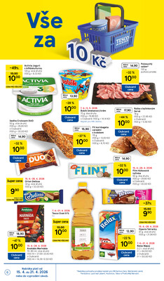 Tesco malé hypermarkety od 15.4. do 21.4.2026
