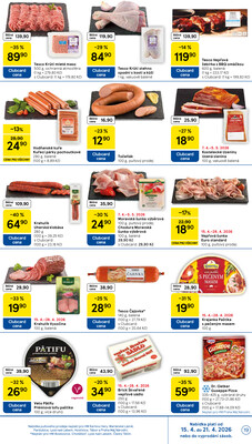 Tesco malé hypermarkety od 15.4. do 21.4.2026