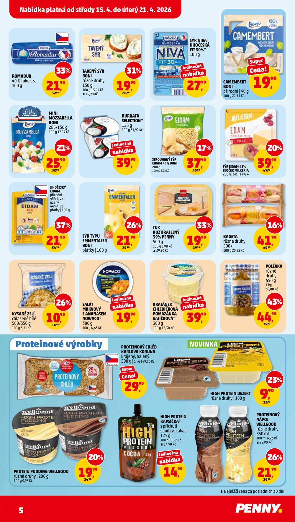 Penny Market od 15.4. do 21.4.2026