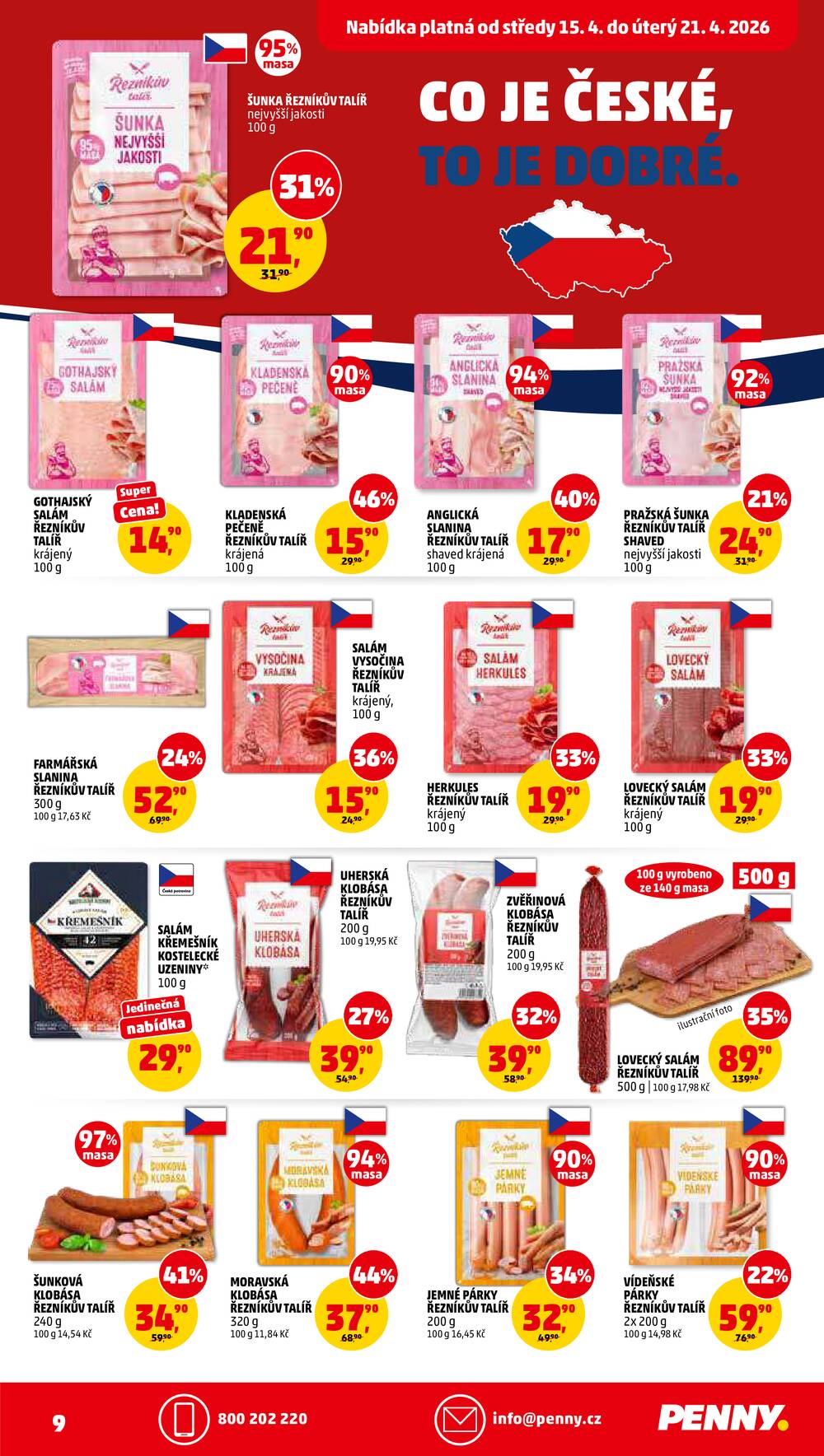 Penny Market od 15.4. do 21.4.2026
