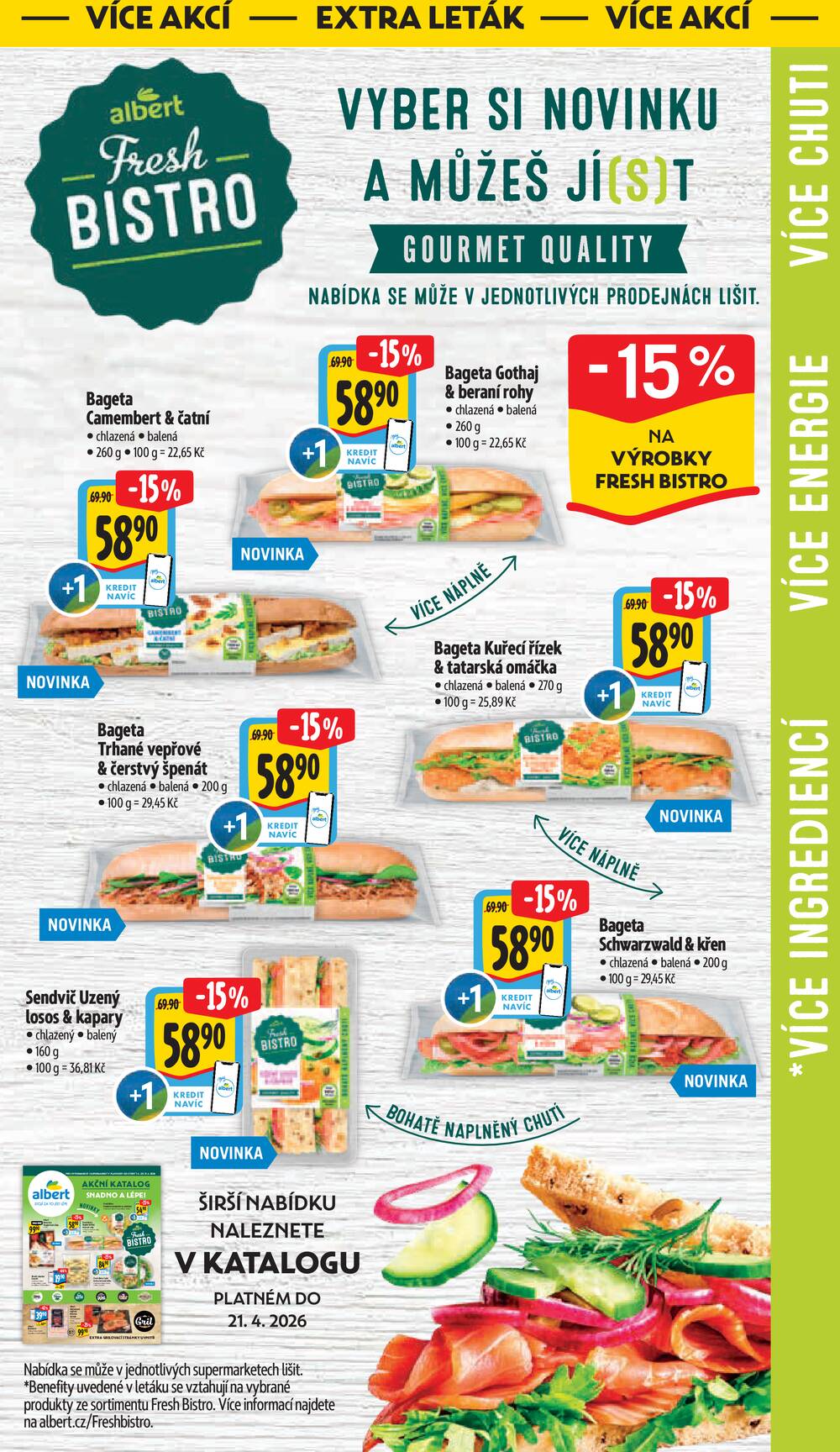 Albert Supermarket od 15.4. do 21.4.2026