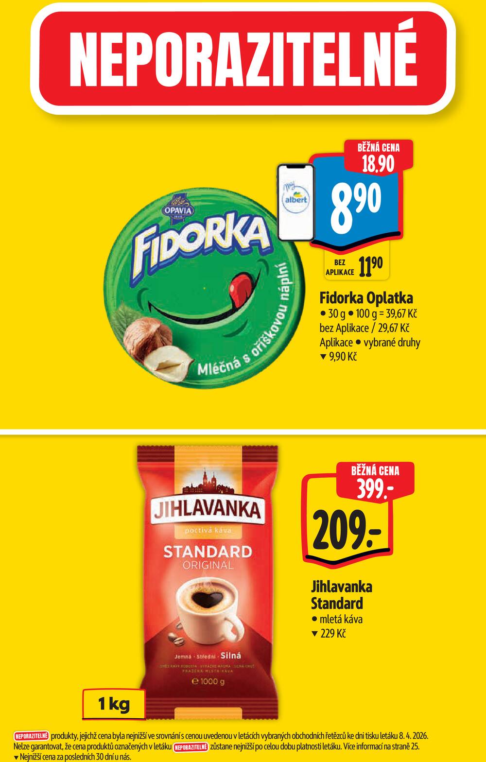 Albert Hypermarket Jihomoravský od 15.4. do 21.4.2026