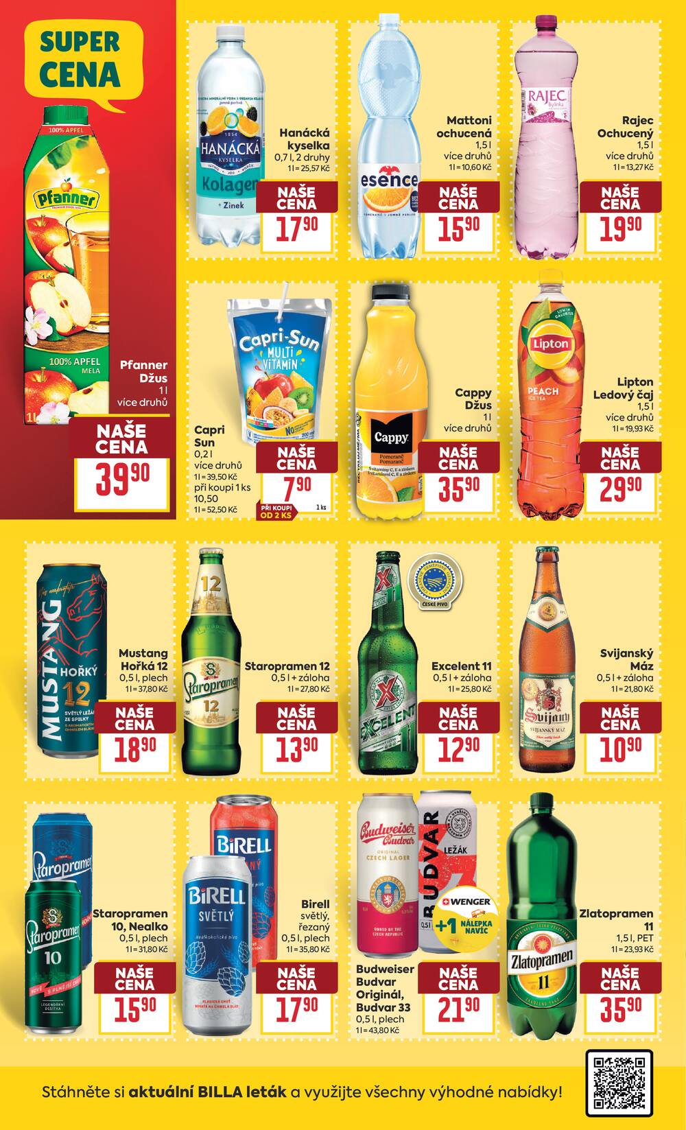 BILLA od 15.4. do 21.4.2026